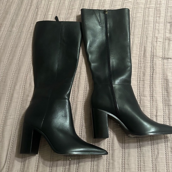 New SCHUTZ 
Mikki Up Block Pointed Toe Knee High Boot - Picture 7 of 16